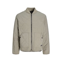 Jack & Jones Erkek Beyzbol Yaka Uzun Kollu Puffer Mont - Axel Vetiver Vetiver