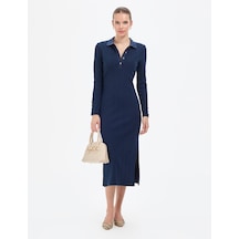 Pierre Cardin Kadın Lacivert Elbise Örme 50296427-vr033 Lacivert