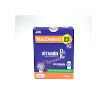 Maxdefend Vitamin D3K2 Oral 20 Ml Damla