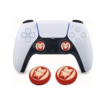 Ps5 Dualsense 2 Adet Demr Adam Kabartma Desenli Analog Başlığ