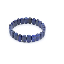 Hakiki Doğal Lapis Lazuli Bileklik 005 Mavi