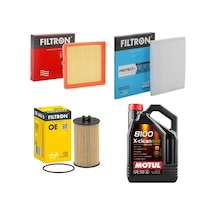 Filtron Opel Adam 1.2 Filtre Seti Ve Motul Yağ 4lt 2012-2019