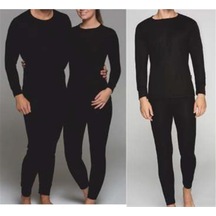 Unisex Termal Içlik Takım Siyah