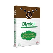 10.Sınıf Biyoloji Öğretmenin Ders Notları- Editör