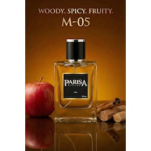 M-05 The B. Edp 50 Ml - Kırmızı Elma & Tarçın Notalı Odunsu Baharatlı Erkek Parfümü Prsm05 Odunsu