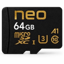 Neo 64 Gb Hafıza Kartı Micro Sd Kart Ve Adaptörü 100 Mb/s