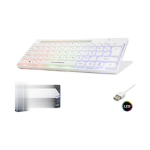 Lb Mini Klavye Led - Beyaz Hdx2608