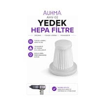 Auhma Ahv-02  Yedek Hepa Filtre Yüksek Verimli Toz Filtresi Yıkanabilir Beyaz