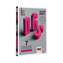 Yargı Yayınları 2027 Dgs Sayısal - Sözel Yetenek Tamamı Çözümlü 7 Deneme