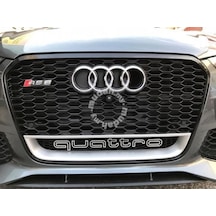 Autogp Audi A6 Rs6 Ön Panjur Izgara 2014 / 2017 C7 Pianoblack
