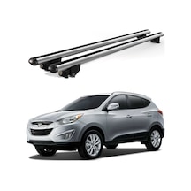 Kanca Hyundai Tucson 2004-2015 Uyumlu Gri Kilitli Ara Atkı 110cm Port Bagaj Tavan Barı