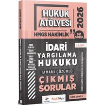 Dizgi Kitap 2026 Hukuk Atölyesi Hmgs Hakimlik İdari Yargılama Hukuku Çıkmış Sorular