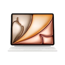 Magic Keyboard Mdfw4tq/a 13" Apple Uyumlu iPad  Air M3 Türkçe Q Klavye Beyaz TABLET TUTUCU