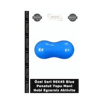 Özel Seri 90x45 Blue Penatut Topu Mavi Hobi Egzersiz Aktivite