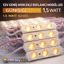 12v Modul Led Günışığı Işık 20 Adet Geniş Mercekli Reklamcı Modül 1,5watt Günışığı