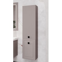 Denko Hana 40 Cm Bej Banyo Boy Dolabı Sahra