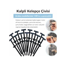 Çok Amaçlı Tamir Klipsi Cırt Kelepçe Akıllı Sekman Dayanıklı Plastik Kablo Bağı 50 Adet