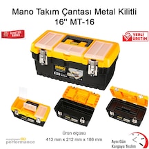 Mano Mt-16 Metal Kilitli Takım Çantası 16’’