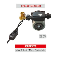 Welko Lpa 40-13z/180 Güneş Enerjisi Basınç Arttırıcı Pompa
