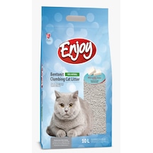 Enjoy Marsilya Sabun Kokulu İnce Topaklaşan Bentonit Kedi Kumu 10 L