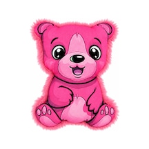 Dijital Ayı Sesli Oyuncak Pembe