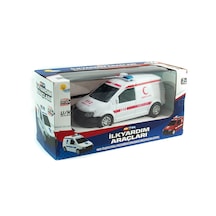 Uzaktan Kumandalı Full Fonk. Ambulans 1:20 Ölçek Caddy