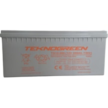 Teknogreen 200 Ah 12 Volt Jel Akü