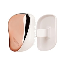 Tangle Teezer Compact Styler Rose Gold Ivory Kapaklı Saç Fırçası - Seyahat Ve Çanta Boy Tarak