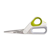 Tr Powergrip Çok Amaçlı Mutfak Makası, Entegre Başparmak Saplı, Paslanmaz Çelik Bıçaklar, Dişli Kesici, Et