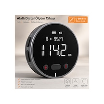 Dijital Mesafe Ölçüm Tekerleği Lcd Ekranlı Şarjlı Hassas Ölçer 0-99.9m