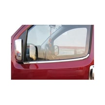 Fiat Fiorino Krom Cam Çıtası 2 Parça 2008 Üzeri Paslanmaz Çelik N11.17766