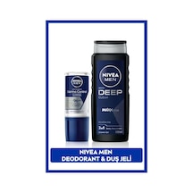 Men Erkek Banyo Ve Duş Jeli Deep Dimension 500ml Ve Roll-on Deodorant Derma Control Clinical 50ml