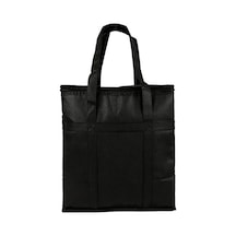 Taşınabilir Termal Yalıtımlı Öğle Yemeği Çantası Katlanır Piknik Çantası Tote Soğutucu Buz Paketi 33cm Çok Renkli