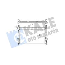 Kale 361700 Motor Su Radyatörü Mercedes W169 W245 A1695001803
