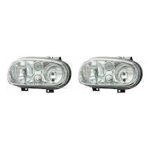 Ön Sağ Sol Takım Far Lambası Sissız Model Vw Golf Iv 19982004