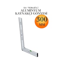 Alüminyum L Gönye Su Terazili Cetvel Kaynak Kaynakçı Marangoz Gönyesi 300 Mm Profesyonel 90 Derece Dik Açı Ölçer Cetveli İnşaat Ustası Metal Demir İşleme Cetvelleri El Aletleri Ölçü Aleti Takımı 30cm Aluminyum Aluminyum