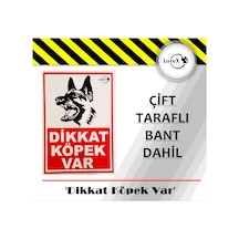 Lorex Lr-Is3903 Dikkat Köpek Var Pvc Uyarı Ikaz Levhası
