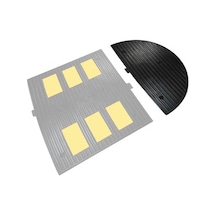 Hız Kesici Kasis Yönetmeliği Trafik Kauçuk Şaseli Yol Kasisi Kapak 600x250x45mm