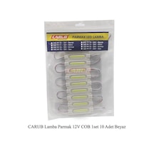 12 Volt Parmak Cob Led Lamba Beyaz - 10 Adet