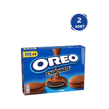 Oreo Sütlü Çikolata Kaplamalı Vanilyalı Bisküvi 2 x 246 G