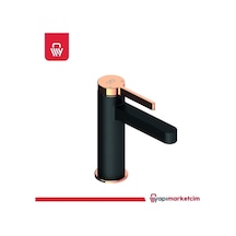Gildo Lavabo Bataryası Rose Gold - Siyah