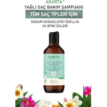 Agarta Doğal Yağlı Saçlar İçin Yağlı Saç Bakım Şampuanı 400 Ml