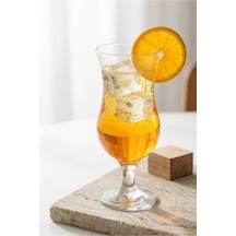 Lav Fiesta Cam Kokteyl Bardağı 3'lü 390 ml (Meşrubat/Smoothie /Milkshake/Soğuk Kahve Bardağı )