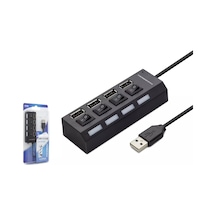 Bilgisayar Keyfi İçin 4 Çıkışlı Usb Kablolu Çoklayıcı Hub