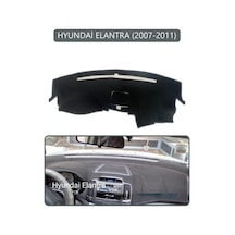 Hyundai Elantra 2007-2011torpido Koruma Halısı Gri Kenar
