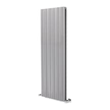 1200x475mm Amber Dikey Gümüş Gri Alüminyum Radyatör Standart Bağl