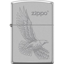 Zippo Çakmak 205 Eagle 2 Numara Gri
