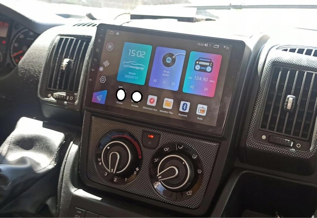 Fiat Ducato Android Multimedya Sistemi 2-32 For-x 2006-2011 9"