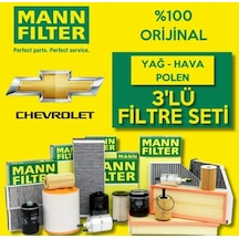 Chevrolet Kalos 1.2 Mann-Filter Filtre Bakım Seti 2005-2008