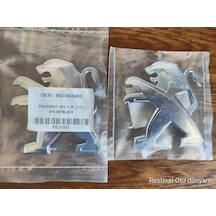 Peugeot 301 Ön Arma 301 Arka Arma Logo 2017 Ve Sonrası Makyajlı Kasa Uyumlu Oem 9821863480 Krom